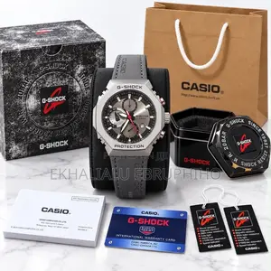 G-Shock Leather Watch