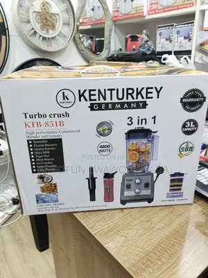 Kenturkey Germany 3-in-1 Electric Cooker – 3l, 4800w