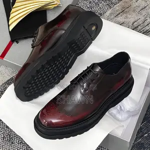 Prada Patent Oxford Shoes