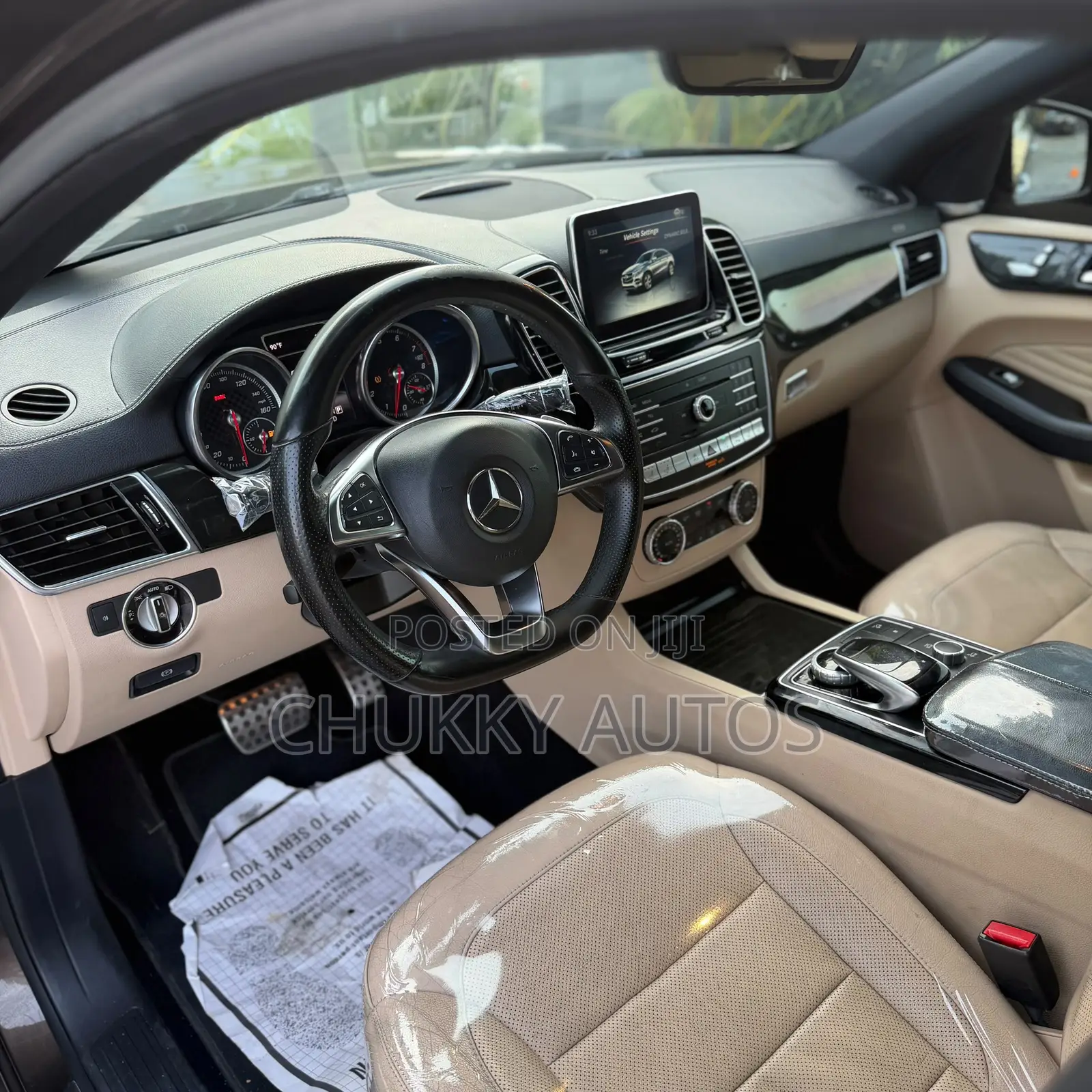Mercedes-Benz GLE-Class 2016 Brown