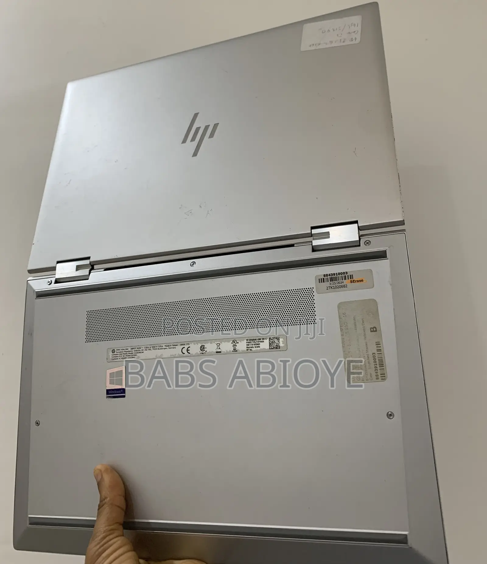 Laptop HP EliteBook 830 G7 16GB Intel Core i7 SSD 512GB