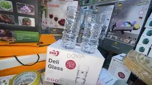 Qing Ping Guo 6pcs High-Quality Crystal Glass Tumbler