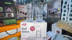 Qing Ping Guo 6pcs High-Quality Crystal Glass Tumbler
