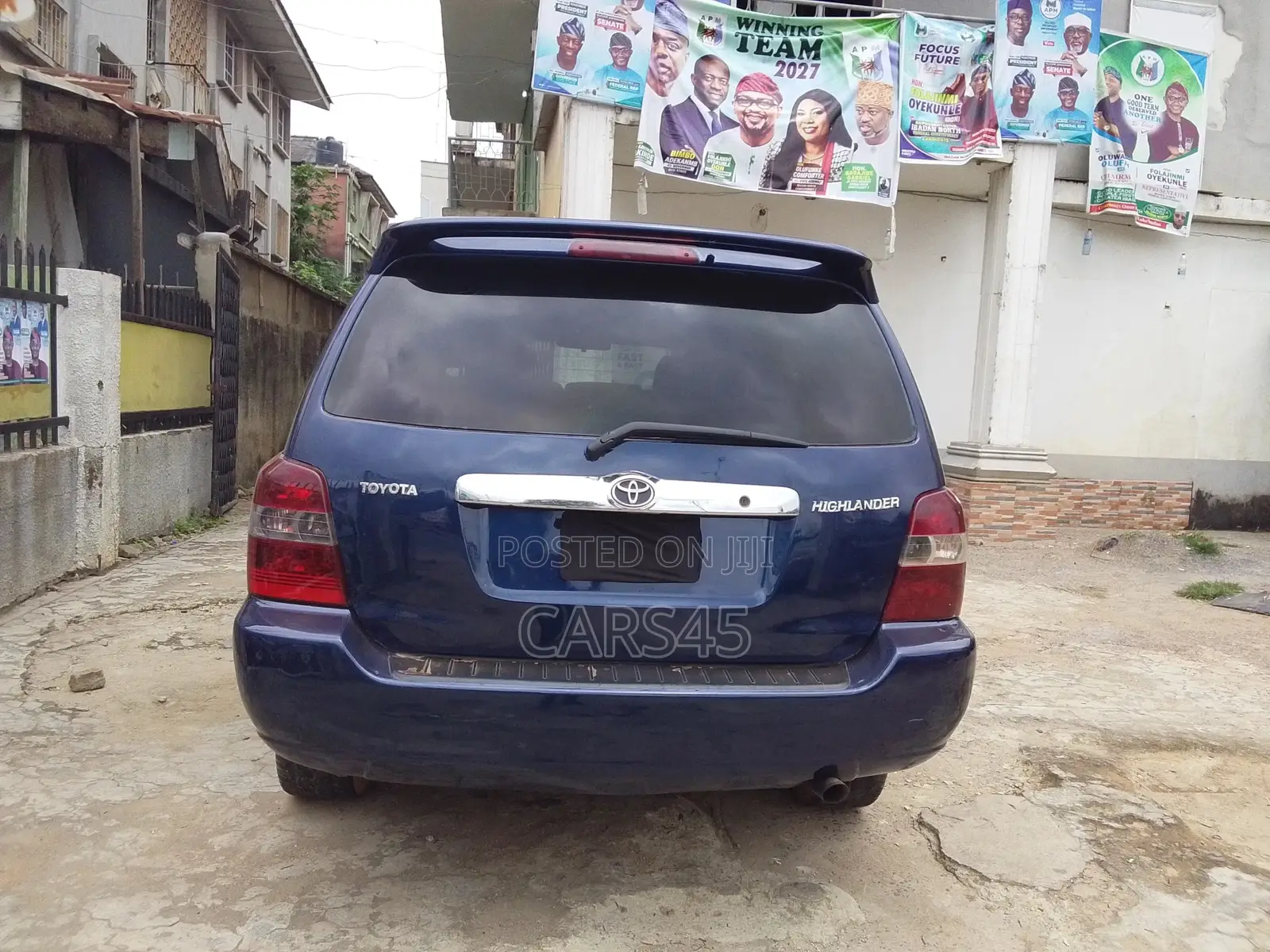 Toyota Highlander 2005 Blue