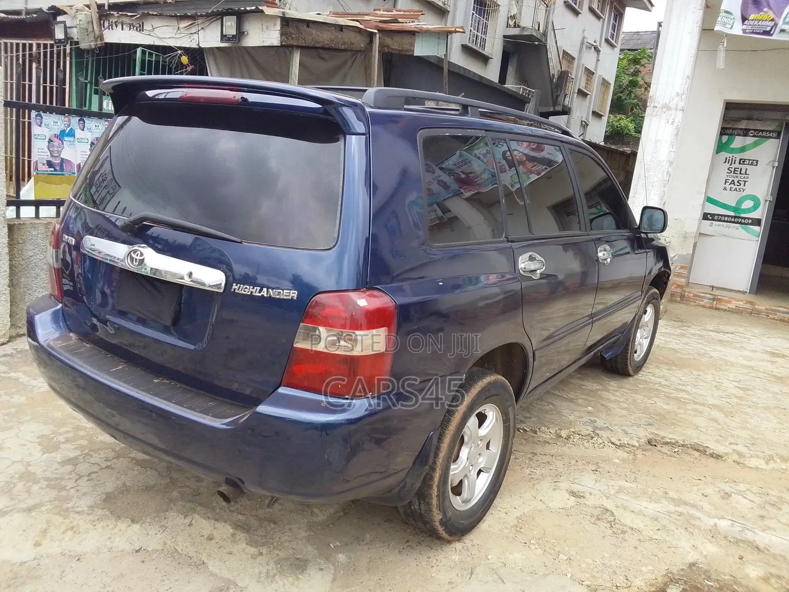 Toyota Highlander 2005 Blue