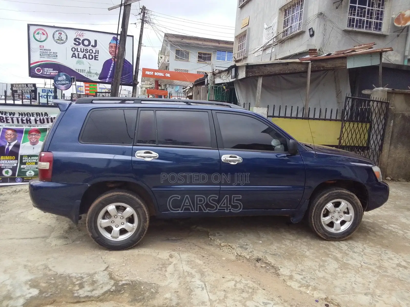 Toyota Highlander 2005 Blue