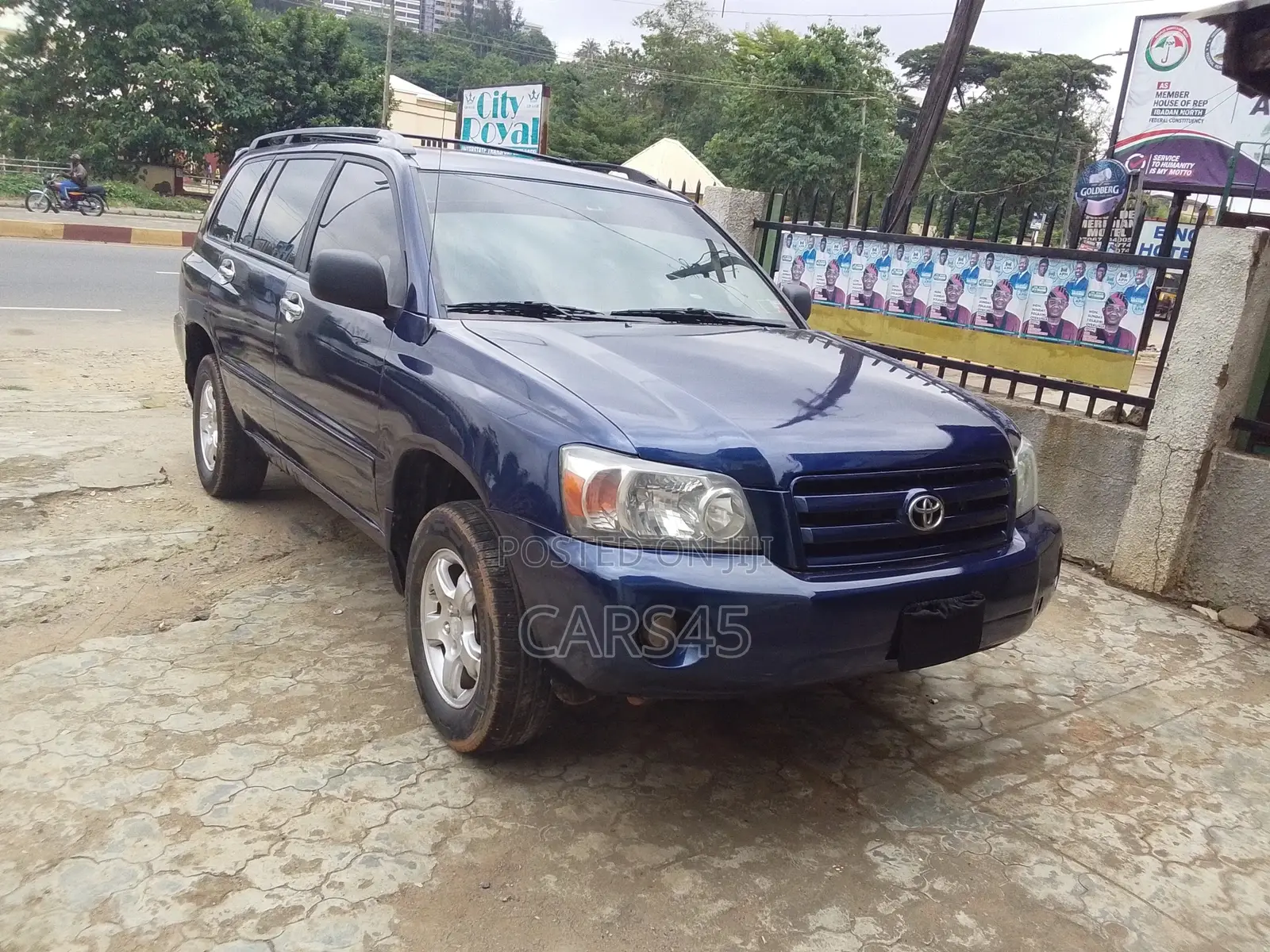 Toyota Highlander 2005 Blue