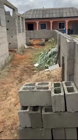 Half Plot With Uncompleted Building for Sale in Isheri Olofin