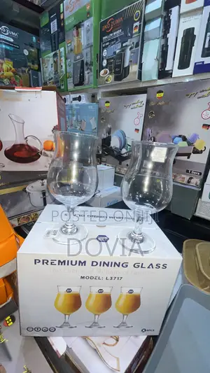 6pcs Hurricane Cocktail Glass Exquisite Juice Stylish and Attractive