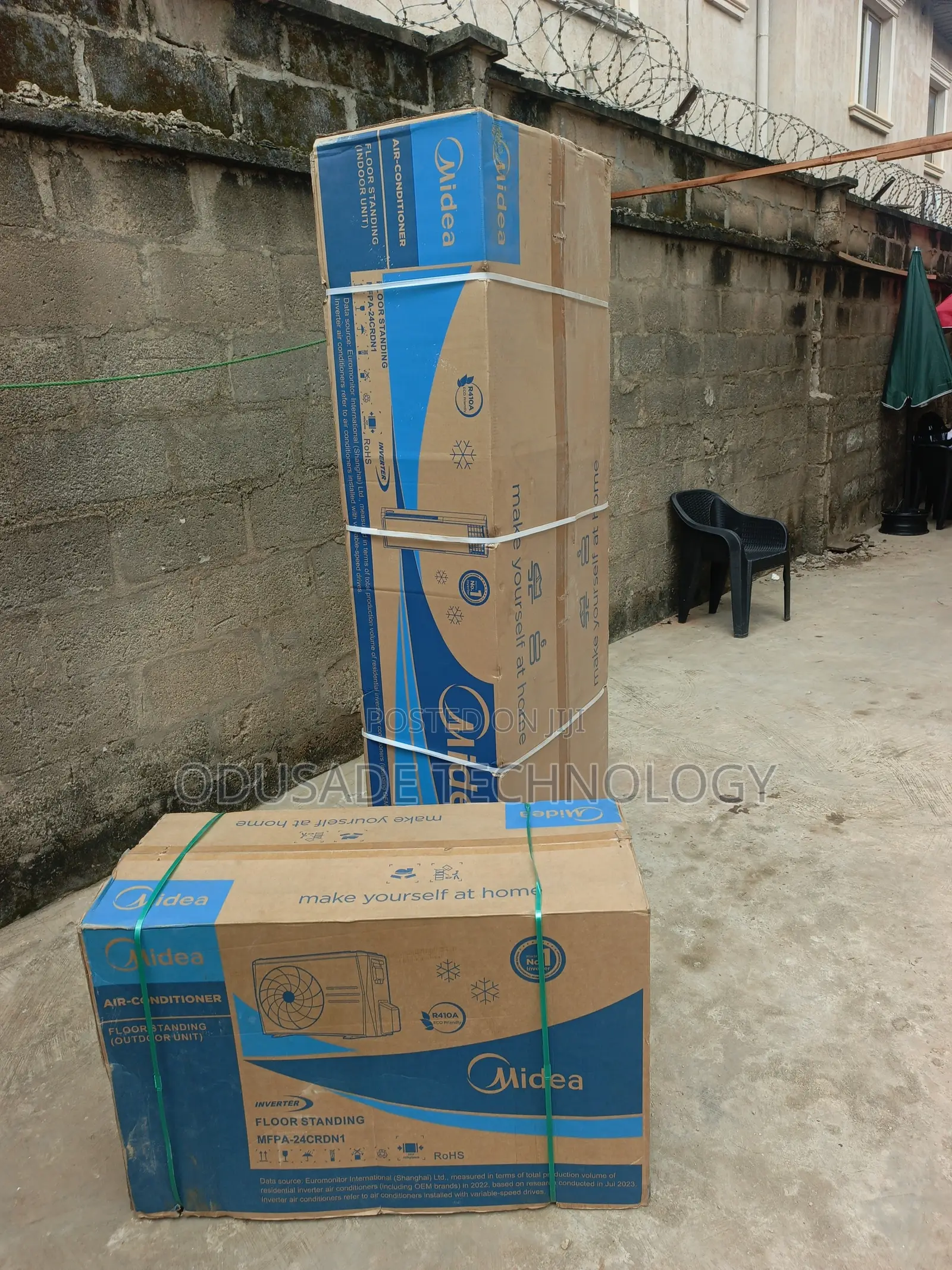 Midea 24000 BTU 3HP Inverter AC – Floor Model