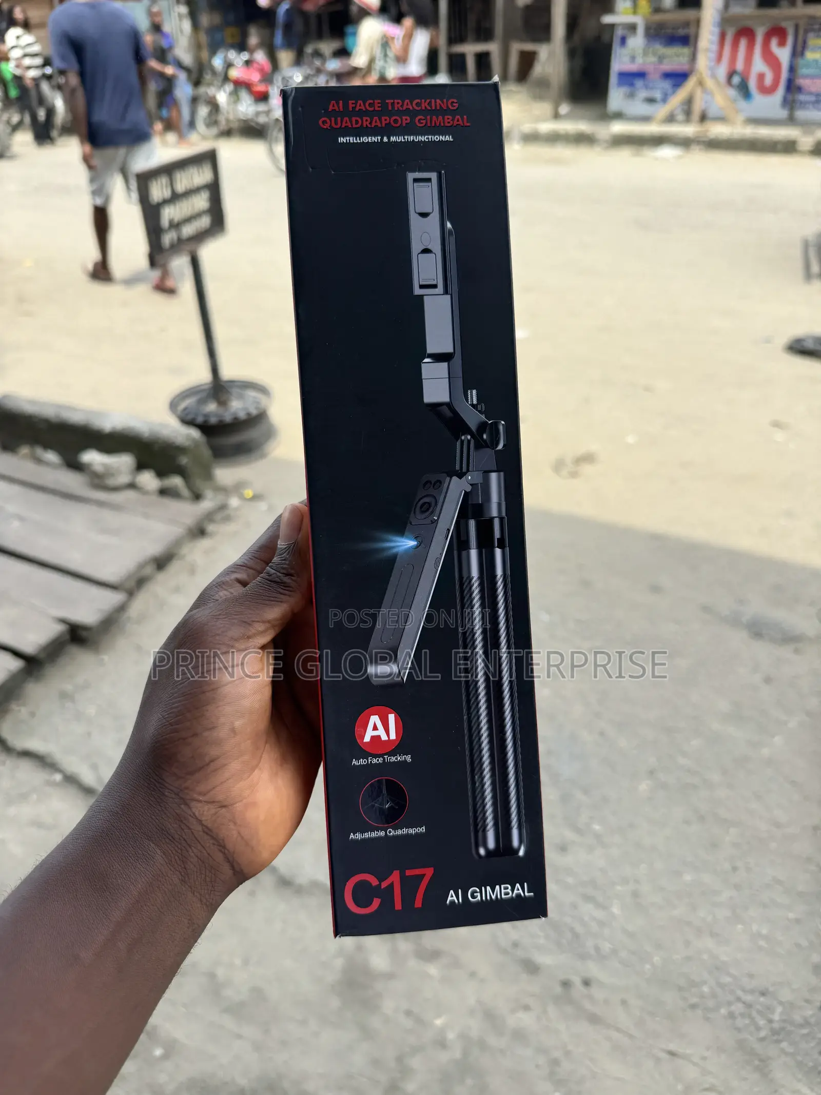 C17 Ai Gimbal Selfie Stick
