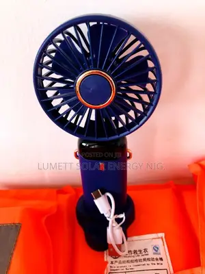 SX Hand-Held Personal Fan With Digital Display