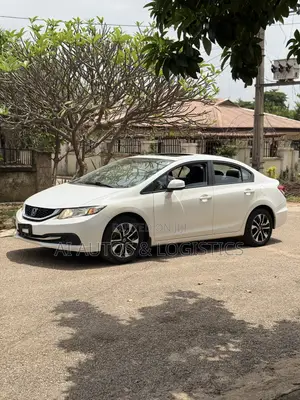Honda Civic Sedan EX 2013 White