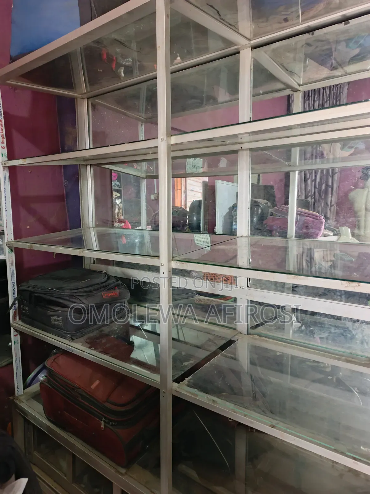Aluminum Display Shelve