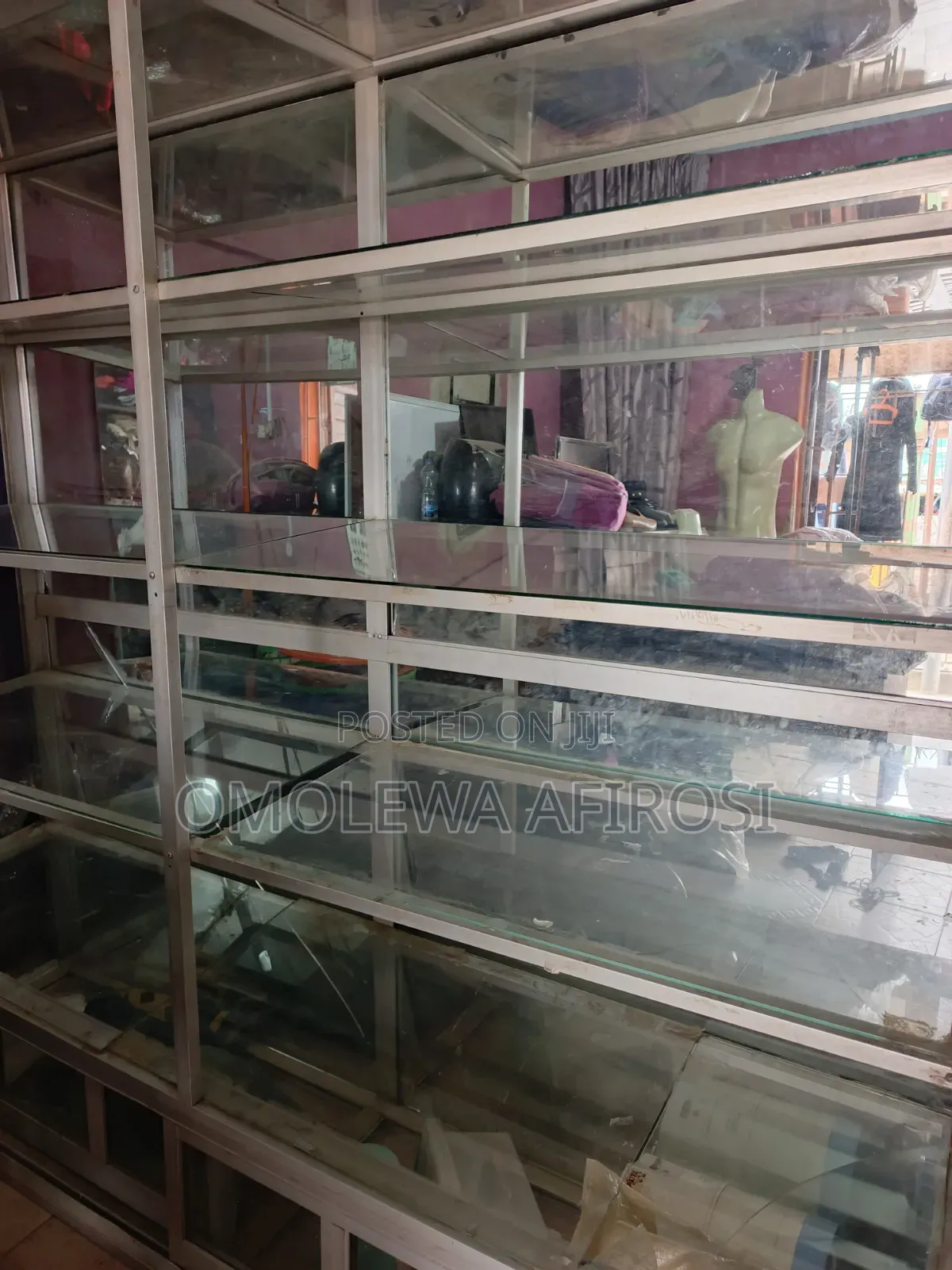 Aluminum Display Shelve