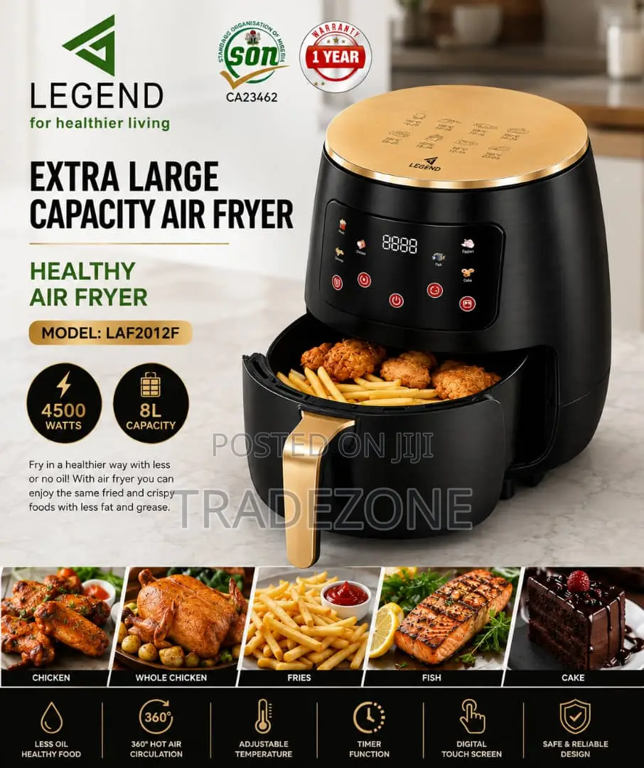 Legend 8L Air Fryer LAF2012F