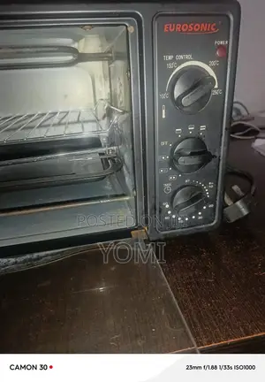 Eurosonic Multi Oven, Griller and Hot Plate(3in1)