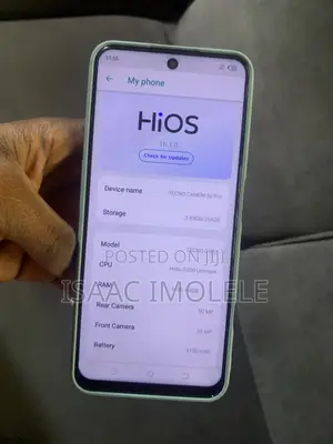 Tecno Camon 50 Pro 256 GB Blue