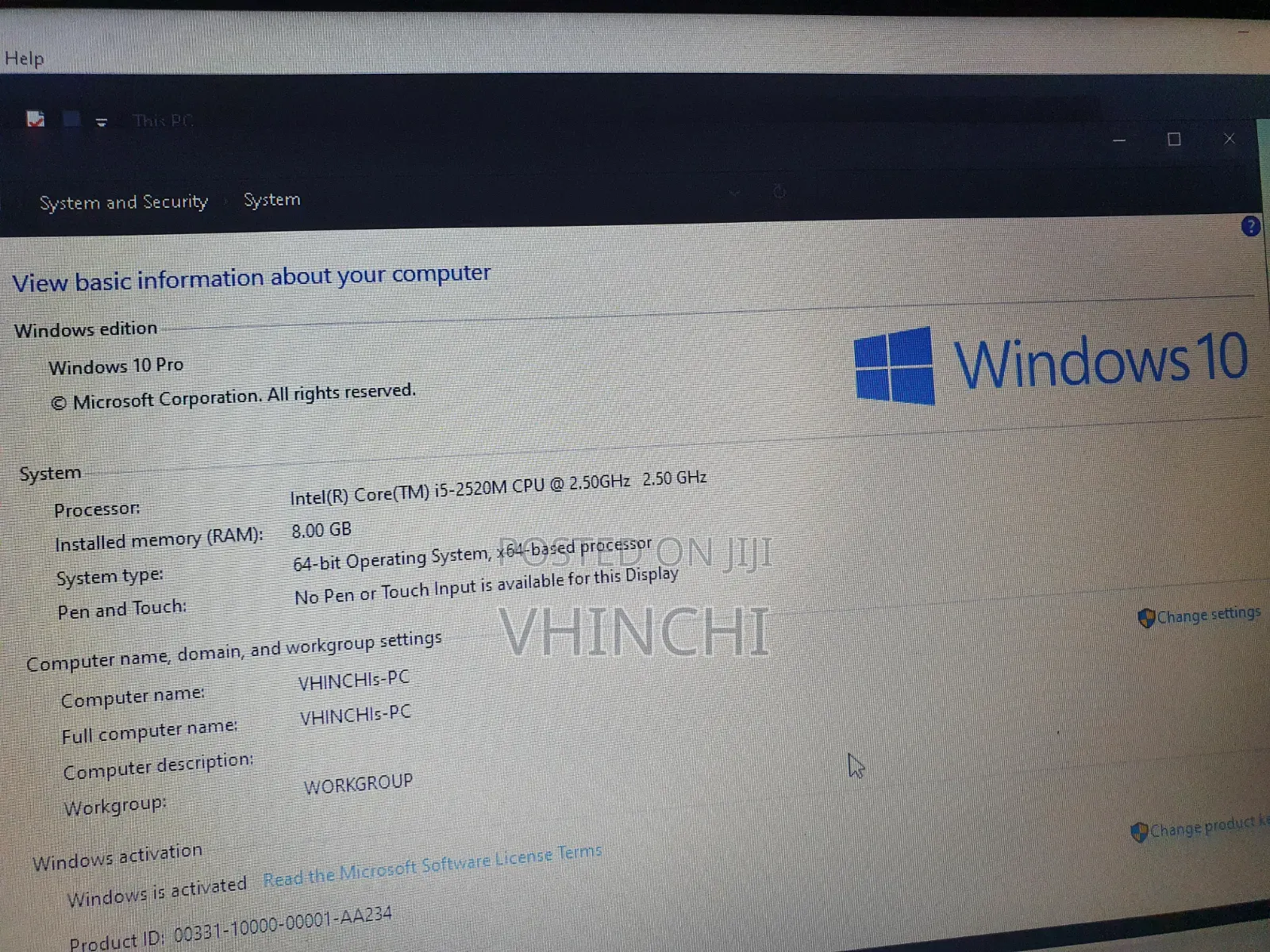 Laptop HP Pavilion G6 8GB Intel Core i5 HDD 512GB