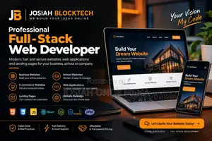 Professional Full-Stack Web Developer | Business Website, Landing Page