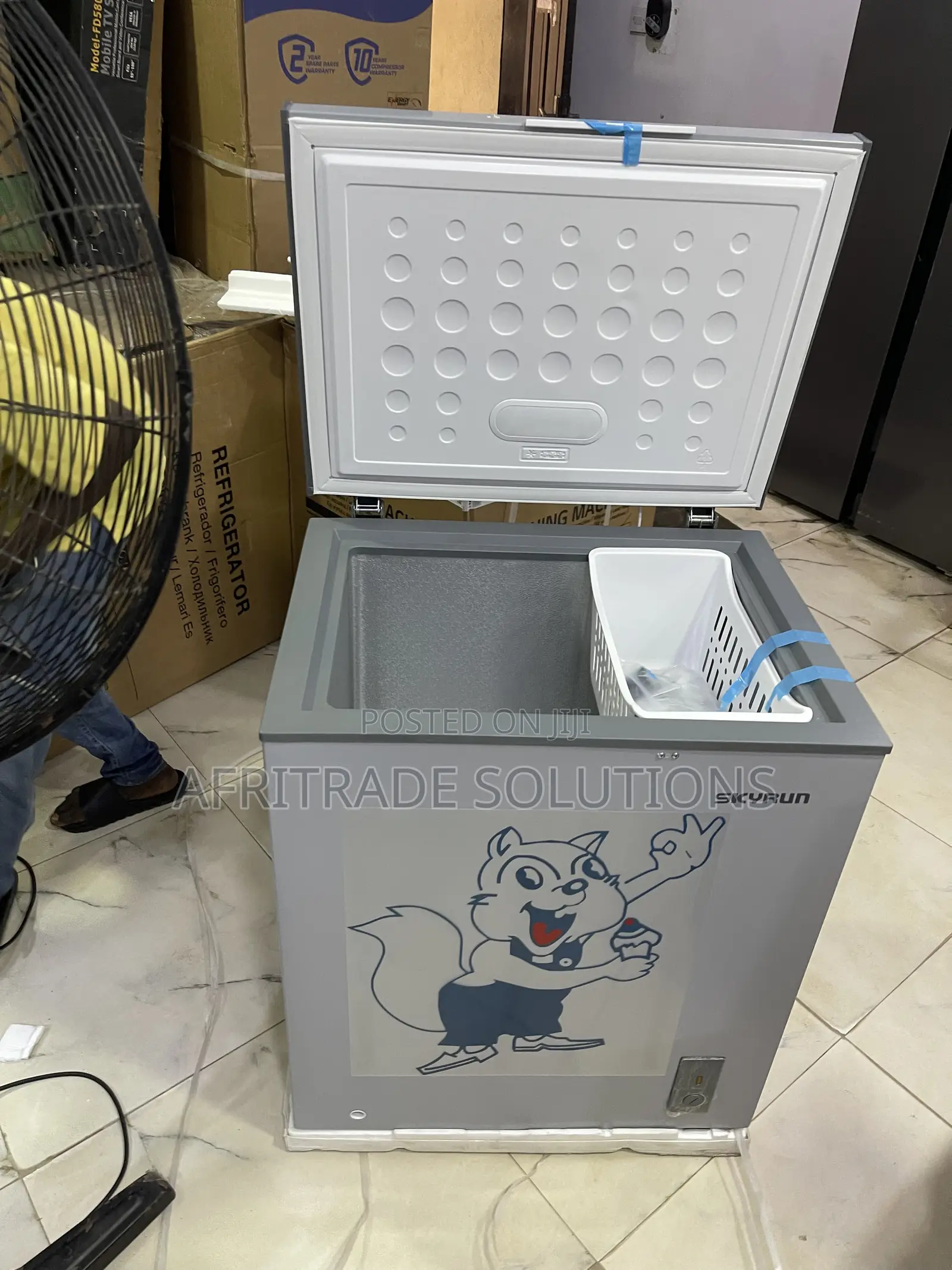 Practical Food Freezing With Skyrun 145L Inverter Chest Freezer