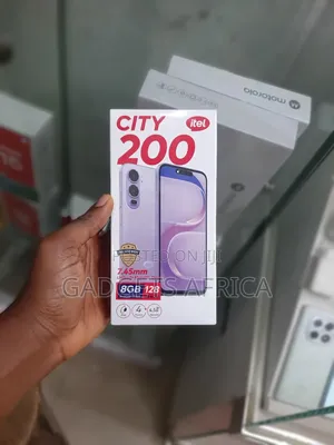 New Itel City 200 128 GB Black
