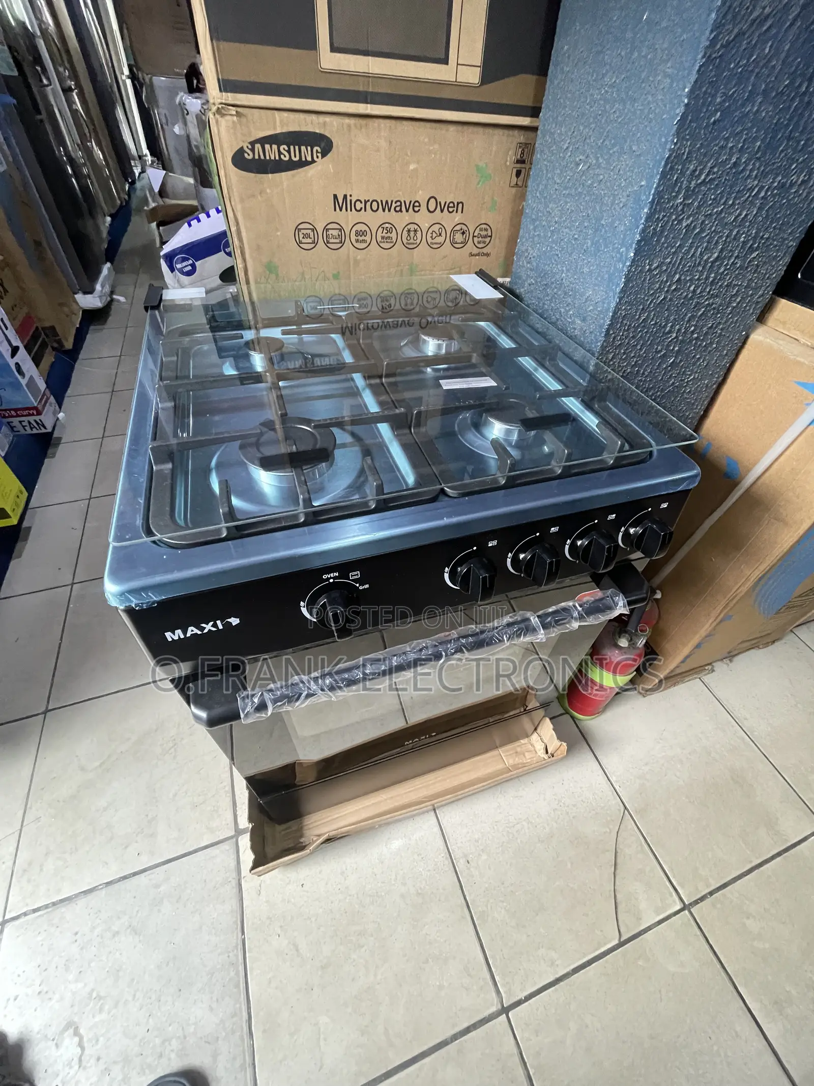 Maxi 60 by 60 Gas Cooker