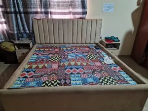 Fairly Used 6x6 King Size Bed Frame for Sale