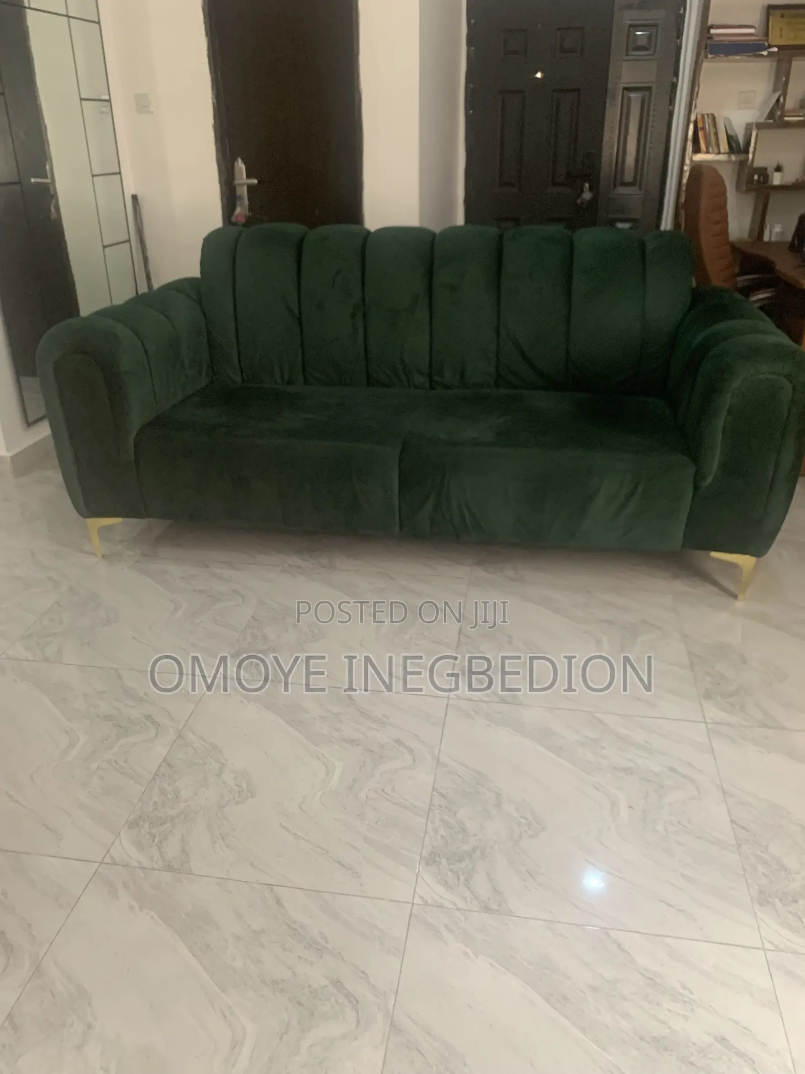 Green 3 Seater Sofa