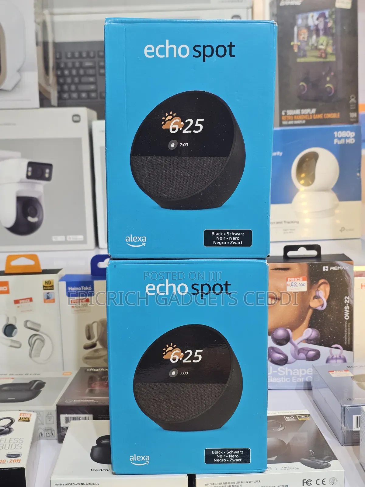 Amazon EchoSpot Smart Alarm and Alexa