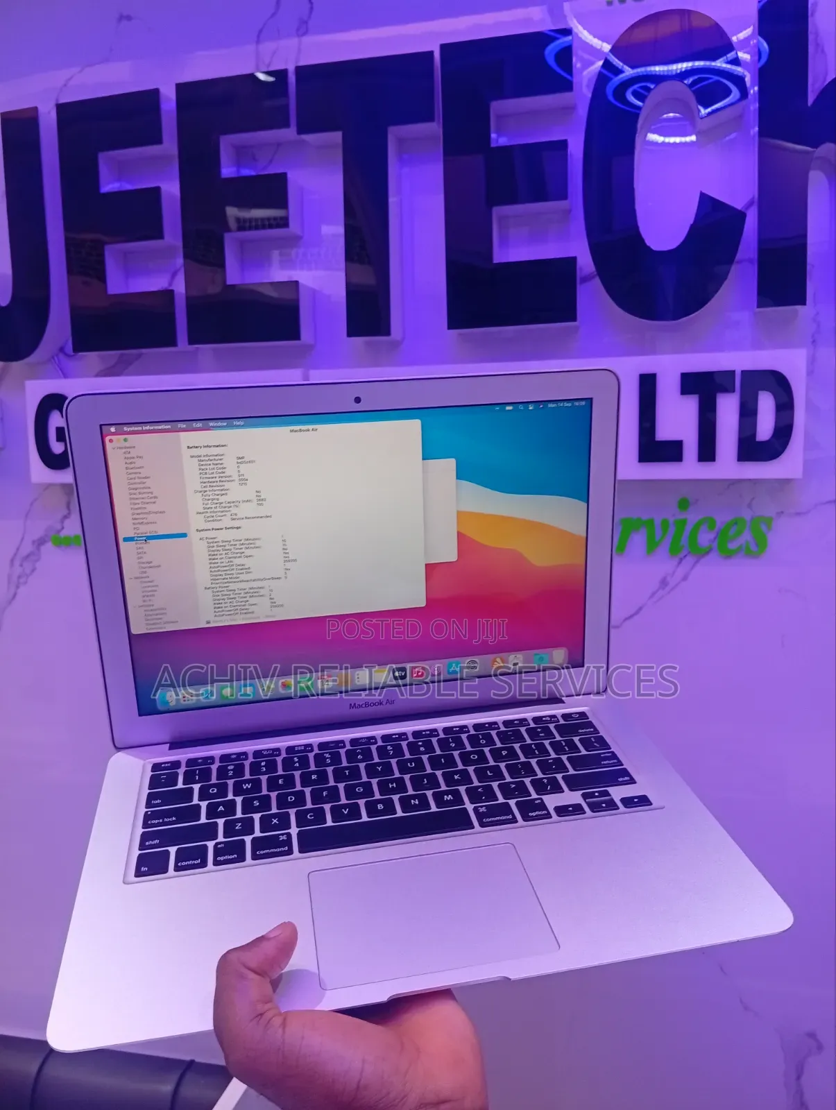 Laptop Apple MacBook Air 2017 8GB Intel Core i5 SSD 256GB