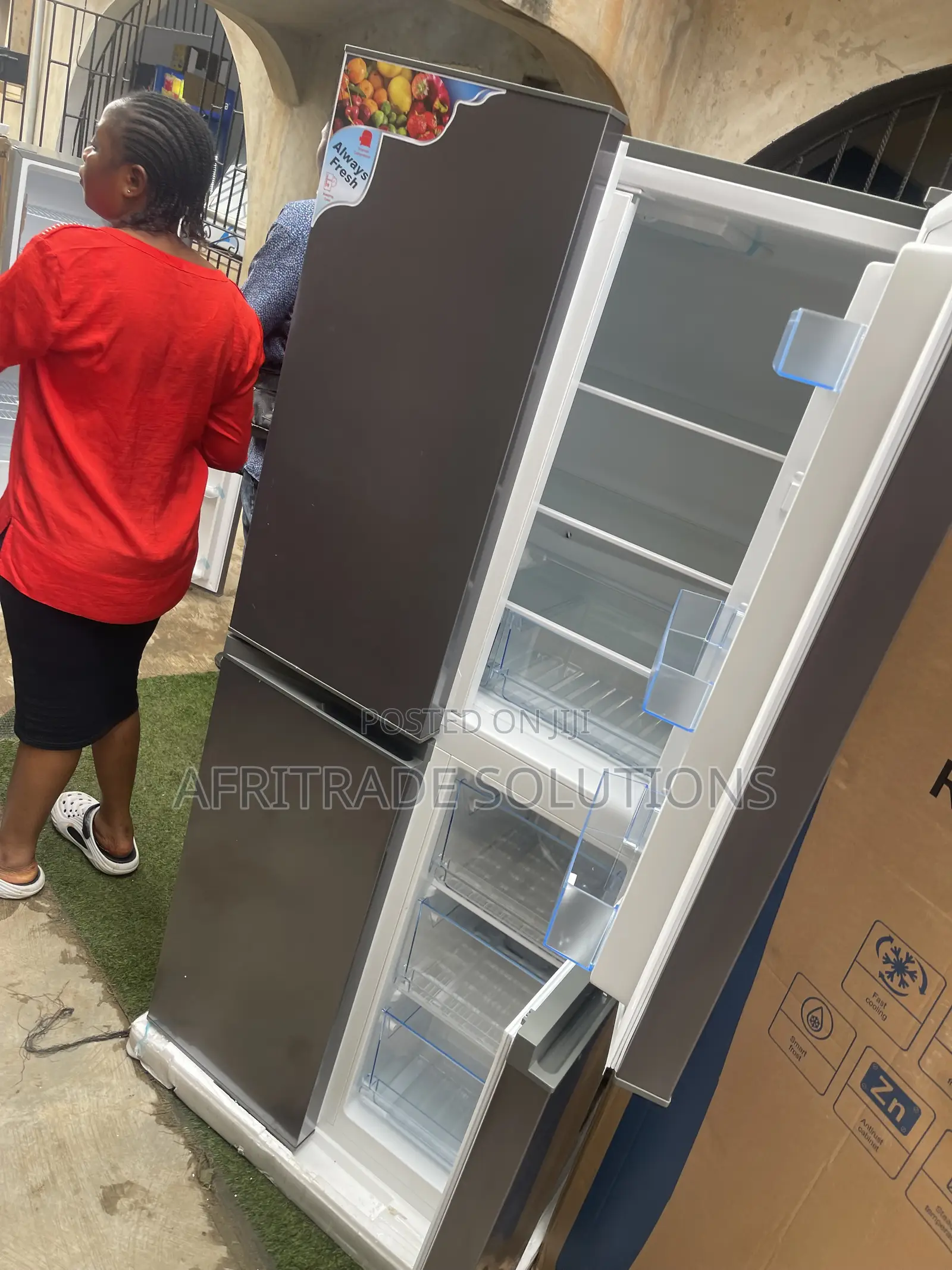 Modern Skyrun 450L Side-by-Side Refrigerator With 4 Doors