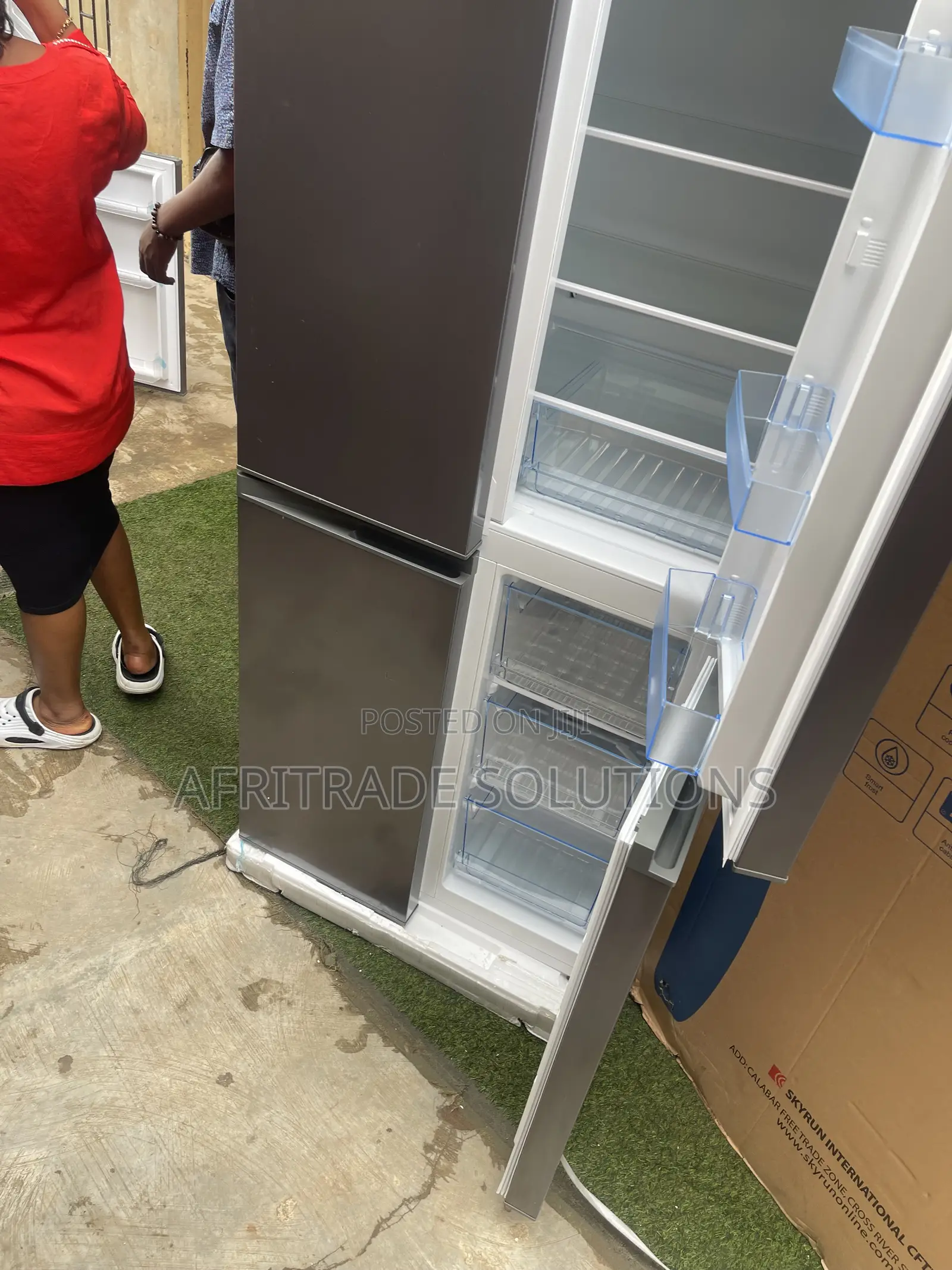 Modern Skyrun 450L Side-by-Side Refrigerator With 4 Doors