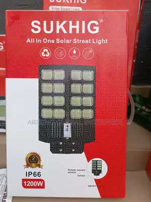 1200W Solar Street Light – Brighten Your Environment Without NEPA