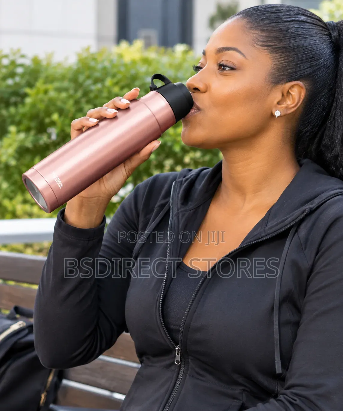 Thermos ROSE GOLD Carbonated Beverage Drinks Bottle 500ml