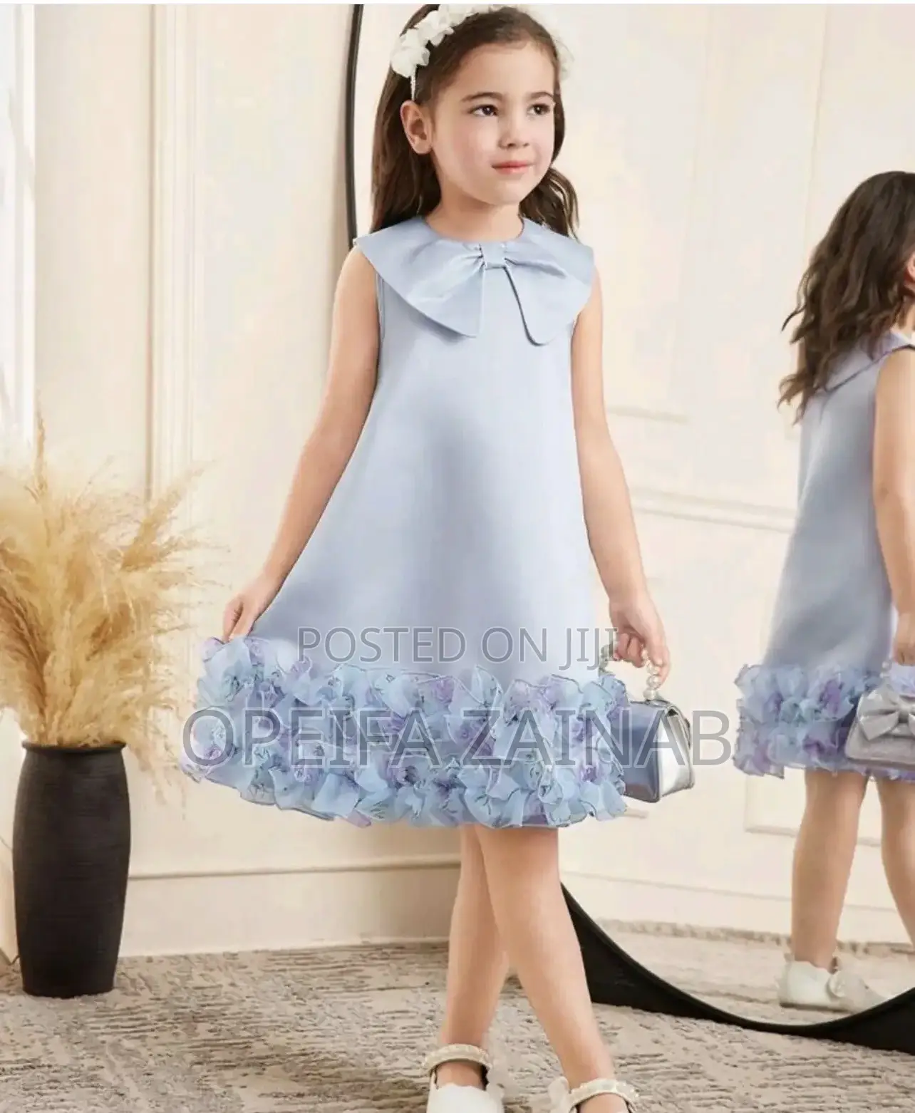 Blue Party Dress