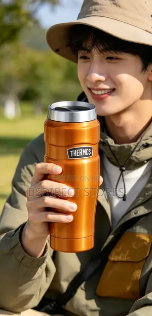 Thermos COPPER Stainless Steel Insulated King Travel Portable Tumbler
