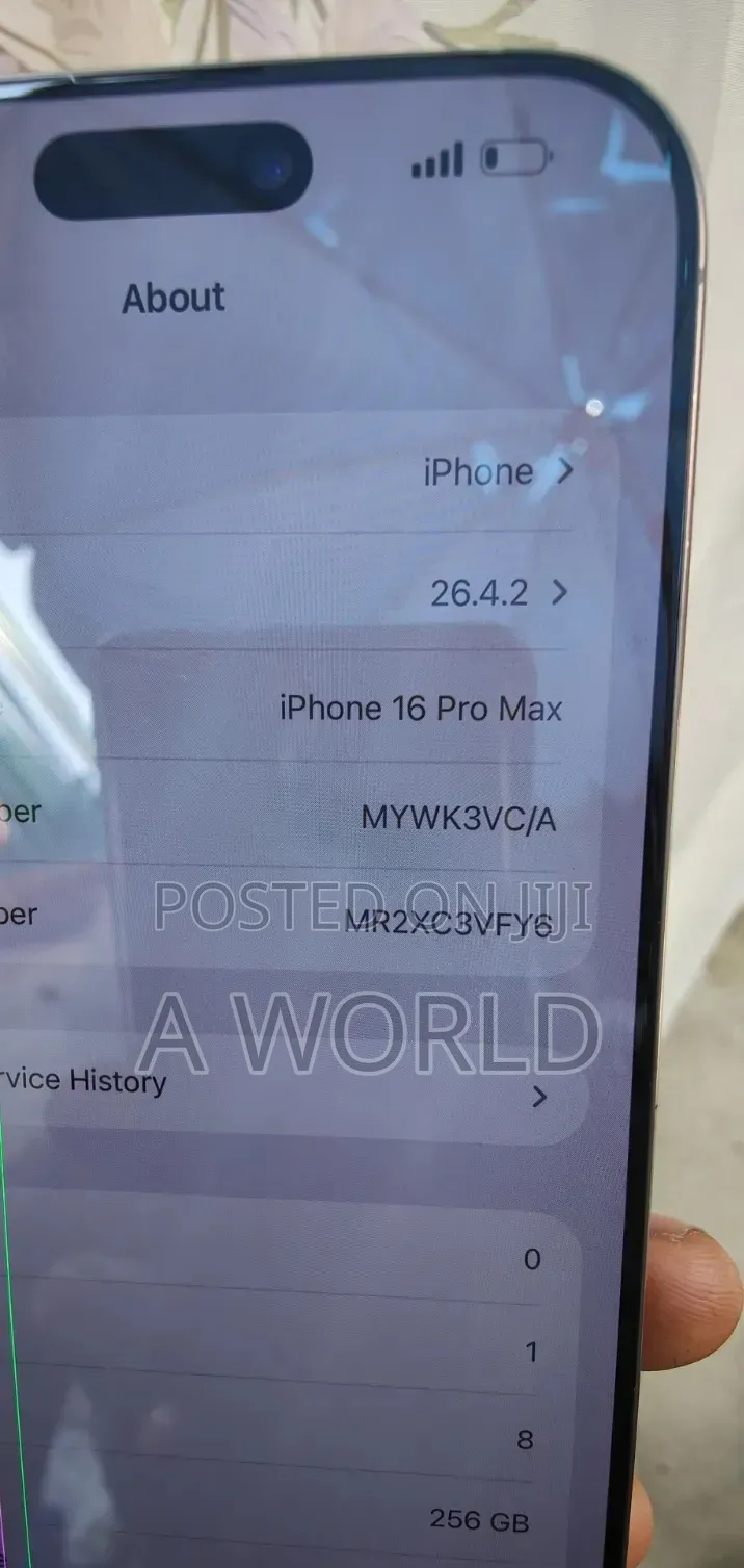 Apple iPhone 16 Pro Max 256 GB Silver