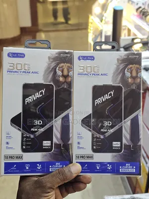 iPhone 18 Promax 3D Privacy Tempered Glass Screen Guard