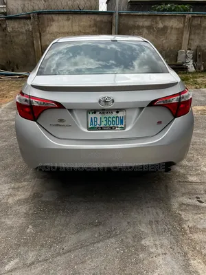 Toyota Corolla 2016 Silver