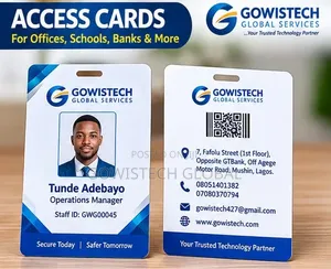 High Quality Printing on Mifare, Rfid, NFC and Access Cards in Nigeria