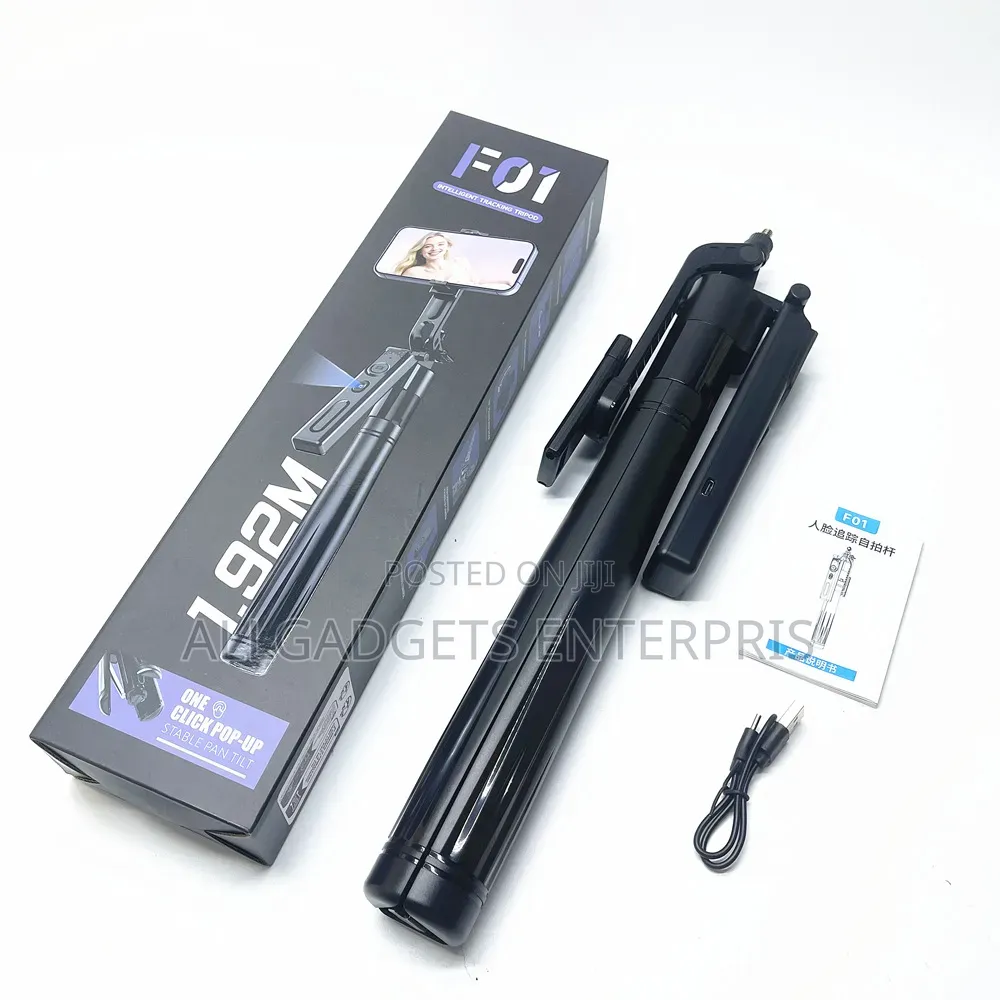 F01 Face Recognition Selfie Stick Tripod