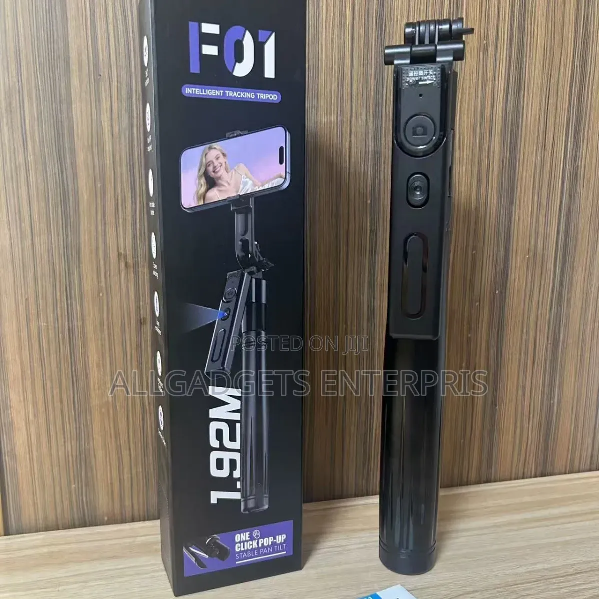 F01 Face Recognition Selfie Stick Tripod
