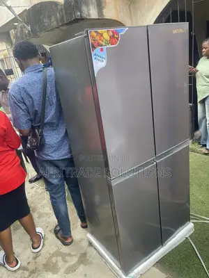 Skyrun 450L Refrigerator With Side-by-Side Multi-Door Layout
