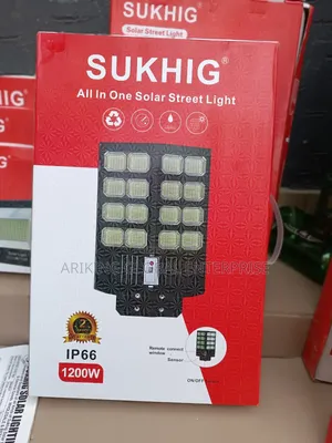 High-Power Solar Street Light for Homes, Shops & Commercial Buildings