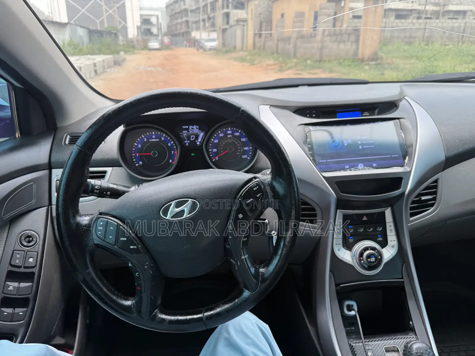 Hyundai Elantra 2012 White