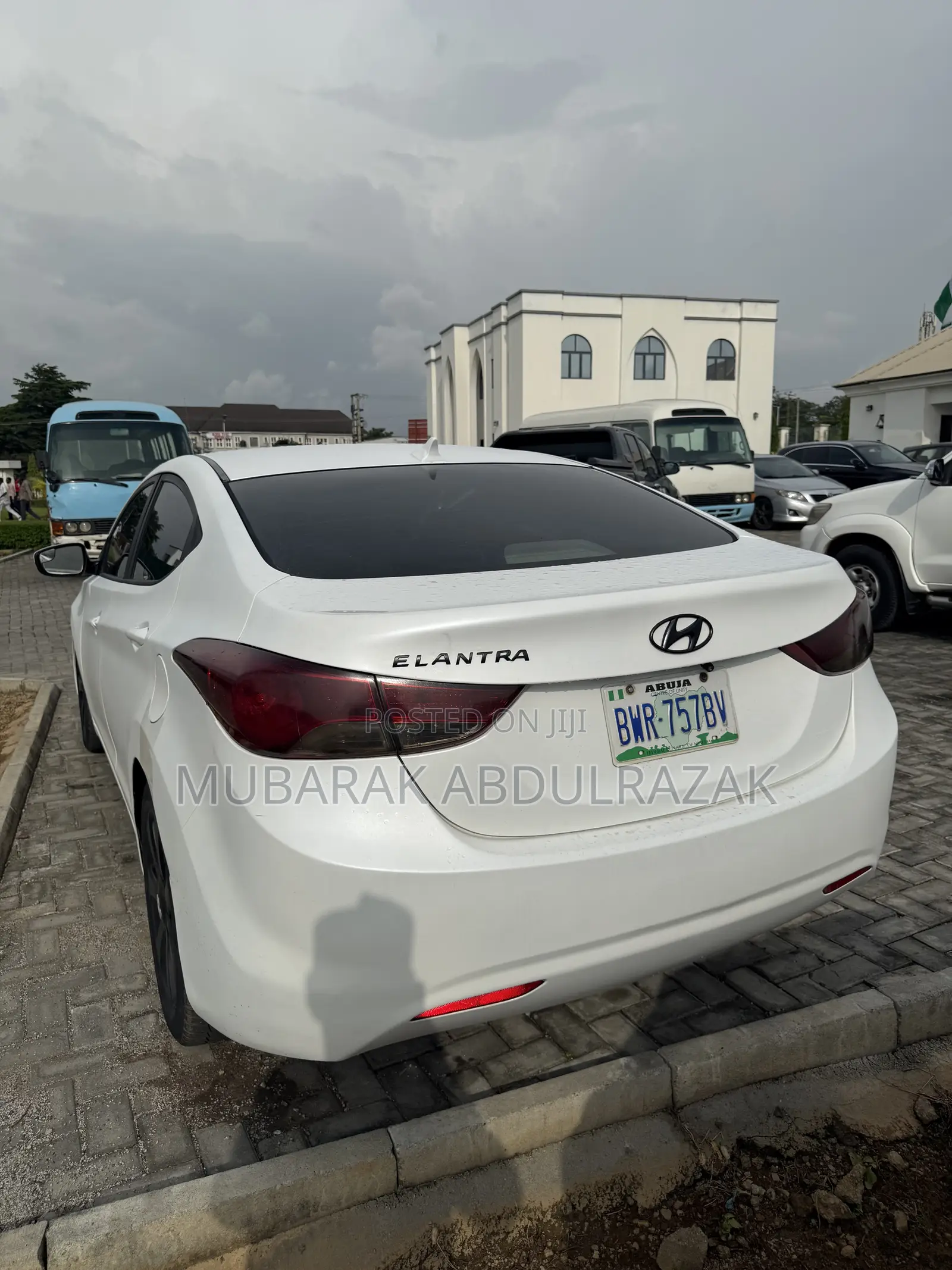 Hyundai Elantra 2012 White