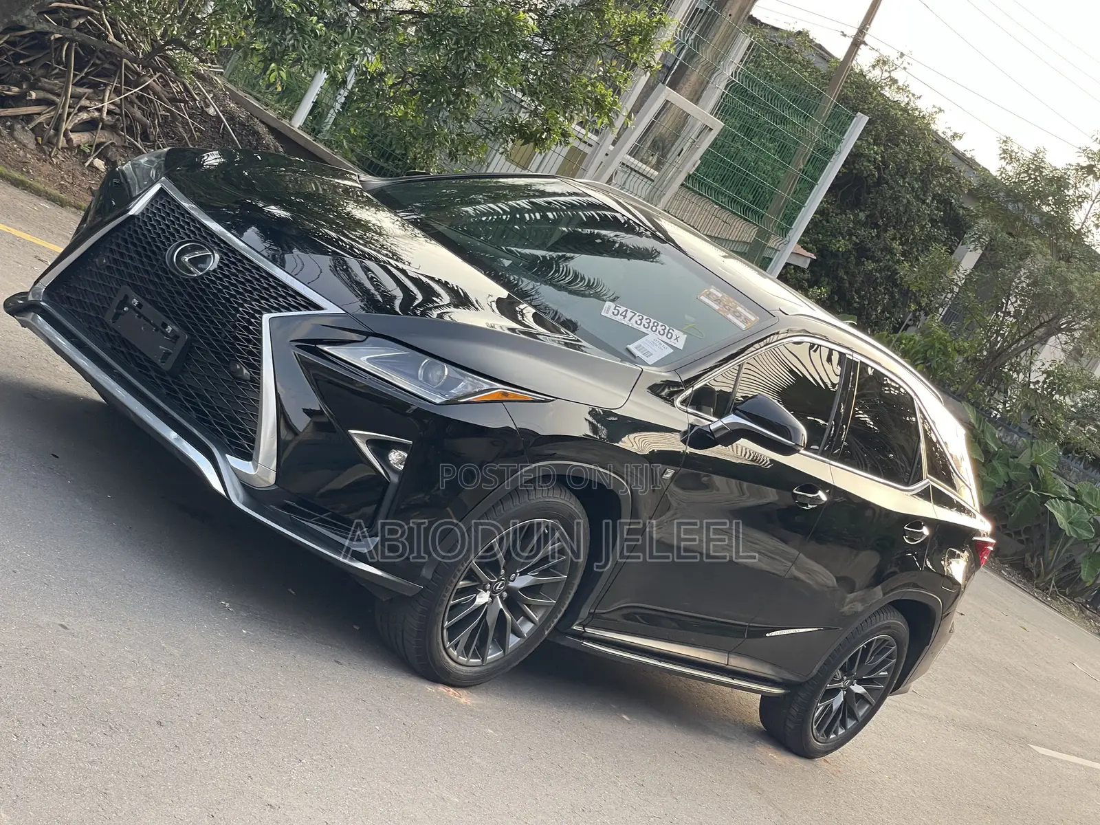 Lexus RX 2018 Black