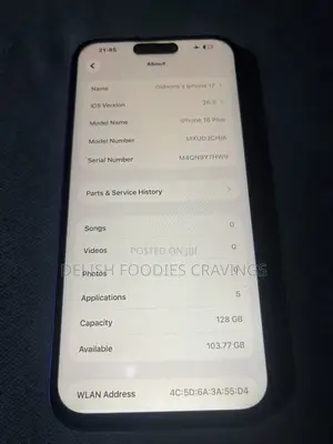Apple iPhone 16 Plus 128 GB Blue