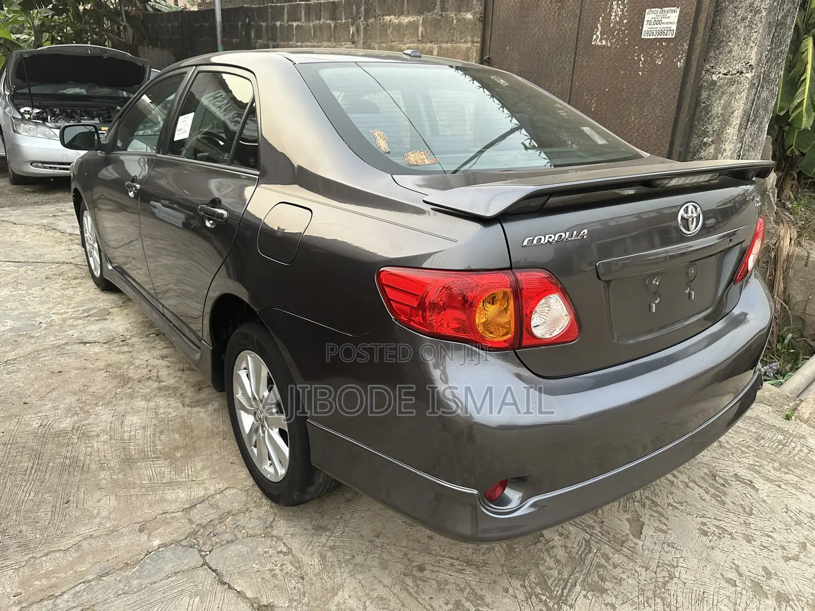 Toyota Corolla 2010 Gray